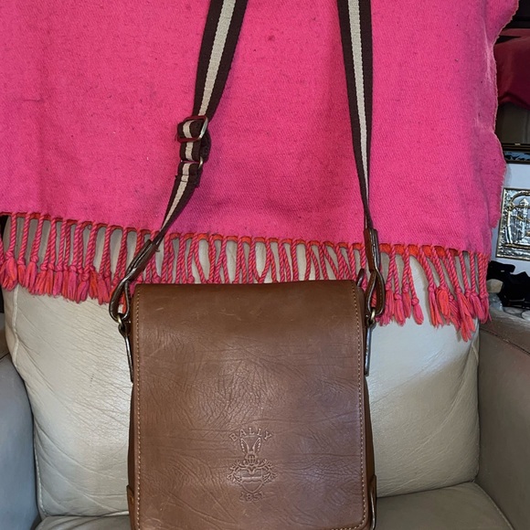 Auth Bally Nubuck leather interior,durable leather exterior messenger bag Unisex - Picture 6 of 11